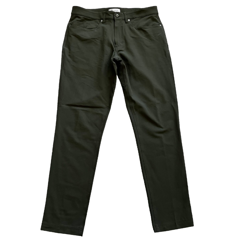 OLIVERS ARMY GREEN PANTS EFFORTLESS MINIMAL STYLISH GQ CASUAL CLASSIC - Picture 2 of 8